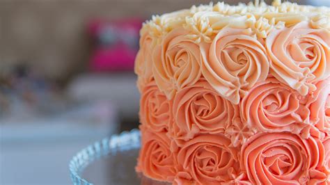 Tarta de rosas  rosette cake  | Quiero Cupcakes!   YouTube