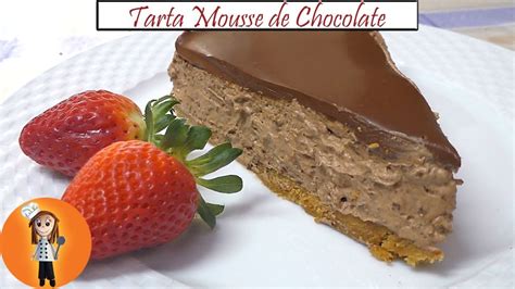Tarta Mousse de Chocolate sin horno | Receta de Cocina en ...