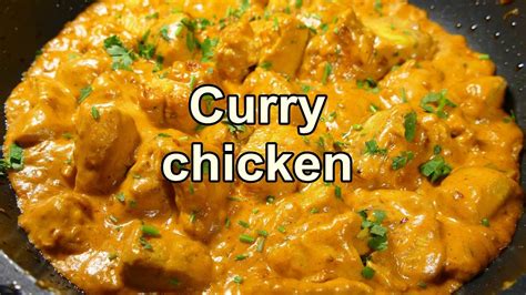 TASTY CURRY CHICKEN | Easy food recipes for dinner to make ...