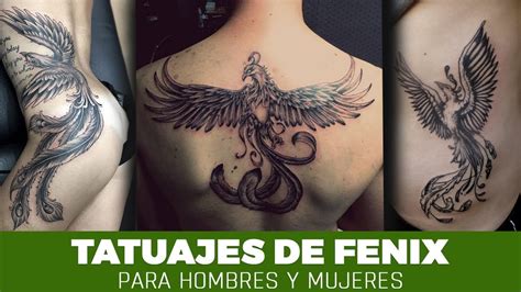 Tatuaje del Ave Fenix para Hombres y Mujeres Estilos y ...