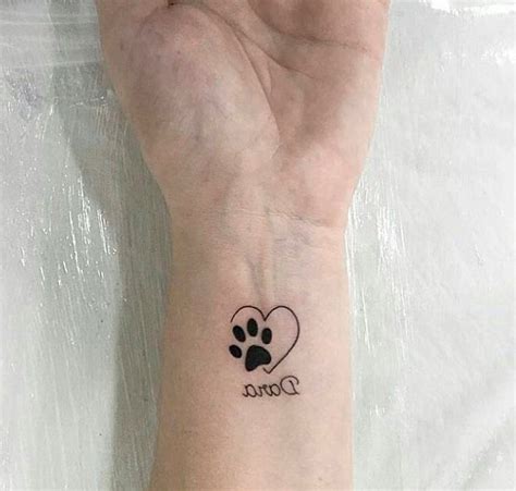 Tatuajes de perros ¿huellas, siluetas, patitas?¿Cuál ...