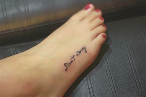 Tatuajes para los pies