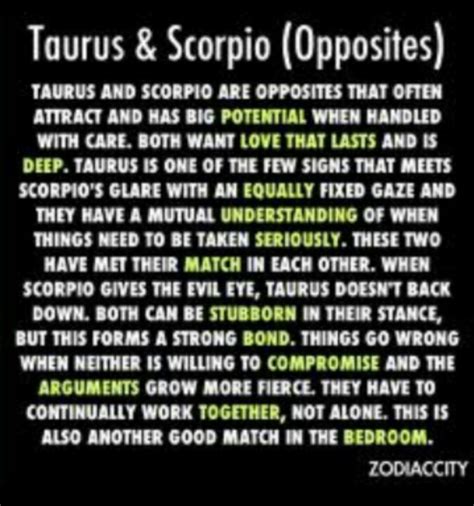 Taurus and scorpio | Marriage | Pinterest