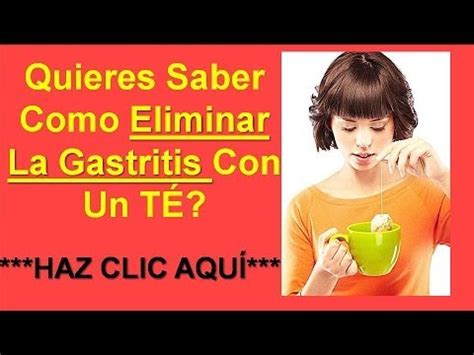 Te Para La Gastritis   Te para aliviar la gastritis   YouTube