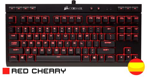 Teclado Corsair Gaming mecánico y compacto K63 Cherry MX ...