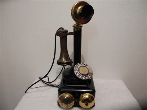 Telefono Candelero Antiguo Circa 1900 1920 | Venta Online ...