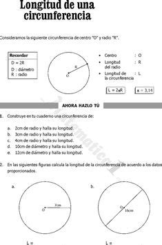 TEMA 10: FIGURAS PLANAS | Circulo y circunferencia, Libros de calculo ...