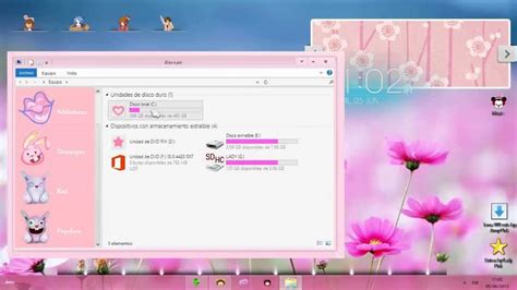 Tema rosa para windows 8   YouTube