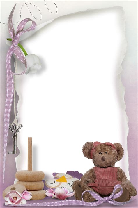 Templates, cliparts and more: Baby frames