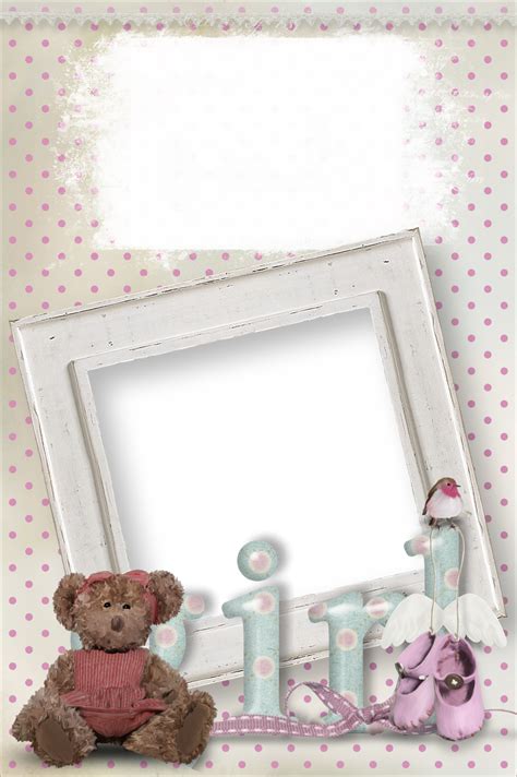 Templates, cliparts and more: Baby frames