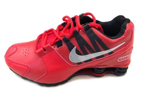 Tenis Nike Shox Caballero Color Rojo De Piel   $ 2,699.00 en Mercado Libre