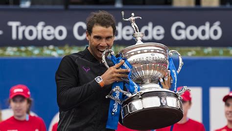 Tenis. Rafa Nadal: “10 títulos es una cifra especial y única”