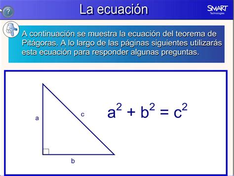 Teorema de Pitagoras 3 | Recurso educativo 50689   Tiching