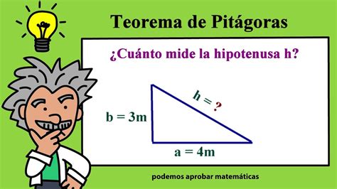 Teorema de Pitágoras | Calcular la hipotenusa | Encontrar la hipotenusa ...