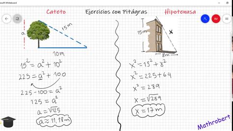 Teorema de Pitágoras FÁCIL Parte 3   YouTube