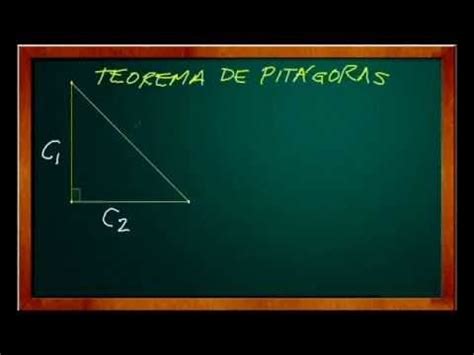 TEOREMA DE PITAGORAS FACIL | Teorema de pitagoras, Youtube