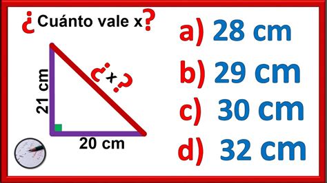 TEOREMA DE PITÁGORAS | SUPER FÁCIL  | Ejercicio 2.   YouTube