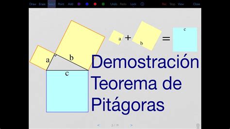 Teorema De Pitagoras Teoria Demostracion Geometrica Ejercicios En Images