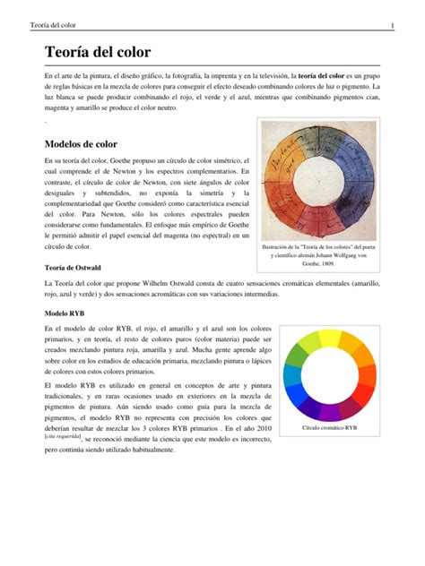Teoria Del Color | Color | Cian | Prueba gratuita de 30 ...