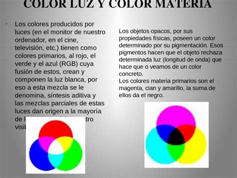 TEORÍA DEL COLOR. ÍNDICE Color luz y color materia Colores ...