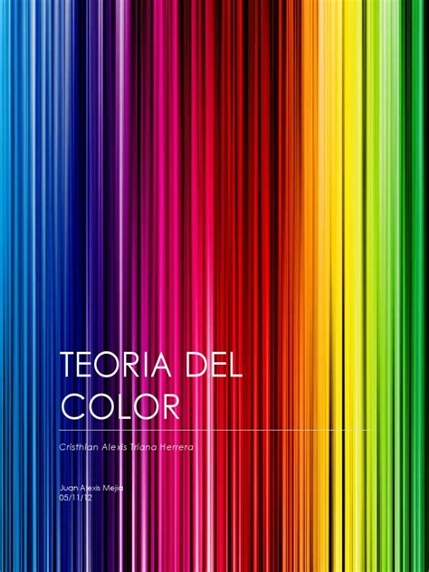 Teoria del Color.pdf | Color | Azul