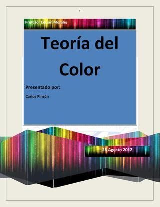 Teoria del color pdf | Libros de arte, Teoria del color ...