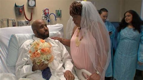 Terminal Cancer Patient Weds From His Hospital Bed   ABC News
