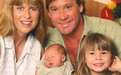 Terri Irwin has shared childhood pics of Steve and son Rob and they ...