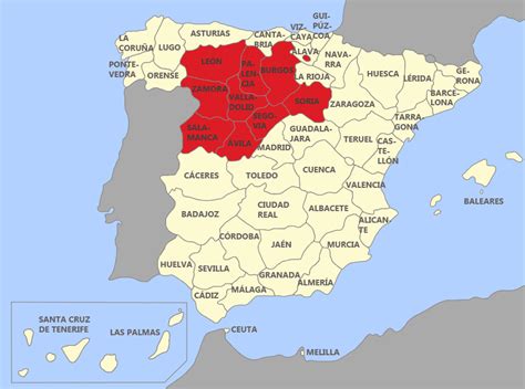 Test de geografía española