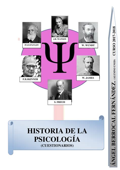 Test de Historia DE LA PsicologÍa. Cuestionarios POR Temas ...