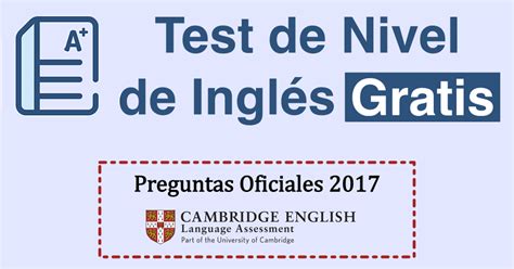 Test de Inglés Online Gratis para cada nivel preguntas ...