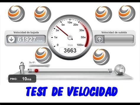 Test de velocidad   YouTube
