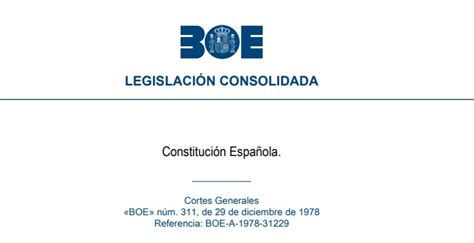 Test Gratis de la Constitución Española de 1978   Test de ...