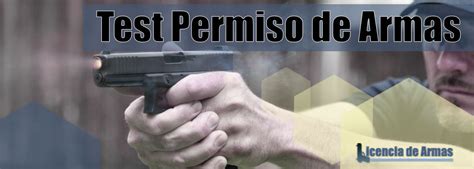 Test para permiso de armas  Temario y Prueba práctica