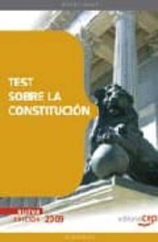 TEST SOBRE LA CONSTITUCION | VV.AA. | Comprar libro ...