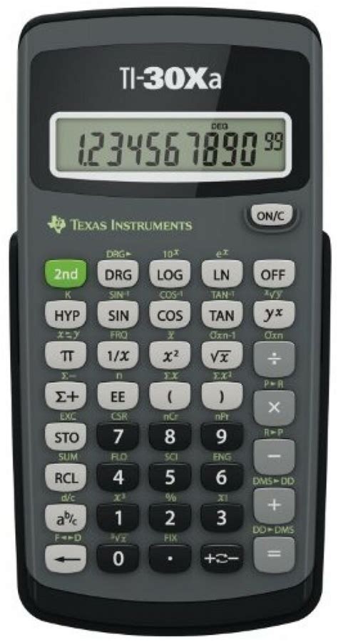 Texas Instruments TI 30Xa Scientific Calculator, New, Free ...