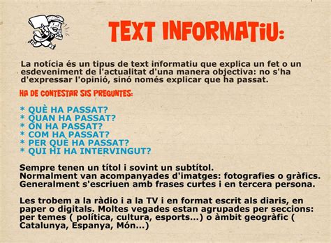text informatiu – Aula de català