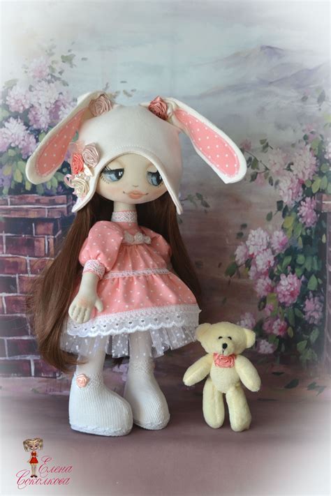 textile doll Bunny | Muñecas de trapo, Ropa de muñeca, Muñeca rusa