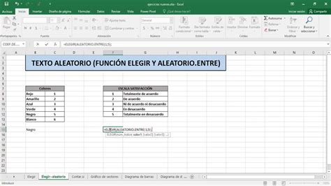 Texto aleatorio con excel   YouTube