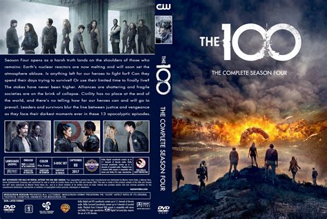 The 100 Season 4 DVD Cover | Cover Addict   Free DVD ...