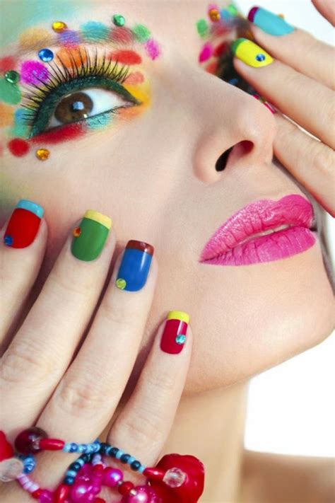 The 25+ best Uñas pintadas de colores ideas on Pinterest ...