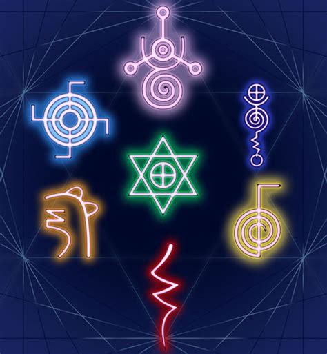 The 7 Reiki Symbols | reiki mandalas decretos chakras ...