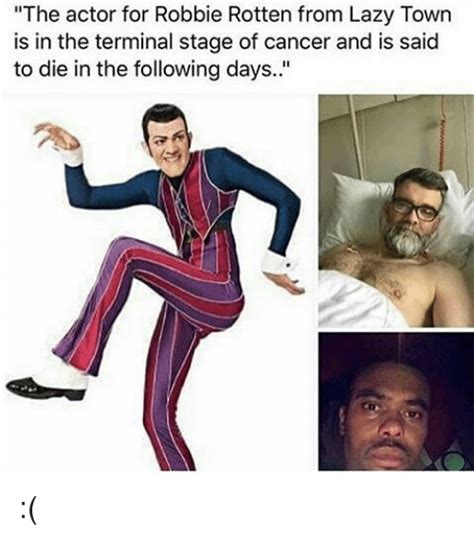 The Actor for Robbie Rotten From Lazy Town Is in the ...