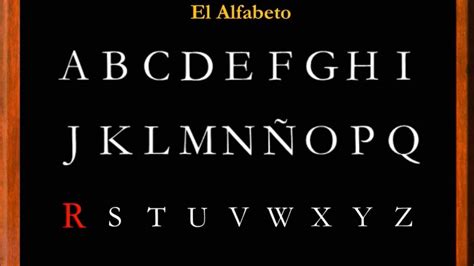 The Alphabet | El Abecedario en Español | Alfabeto | Learn ...