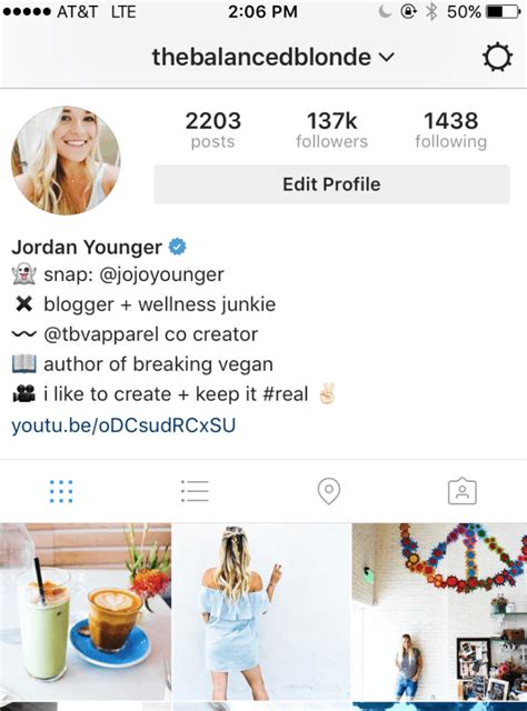 The Art of the Instagram Bio // | The Balanced Blonde