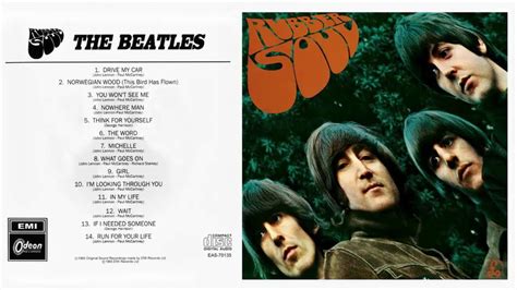 The Beatles Album Rubber Soul 1965