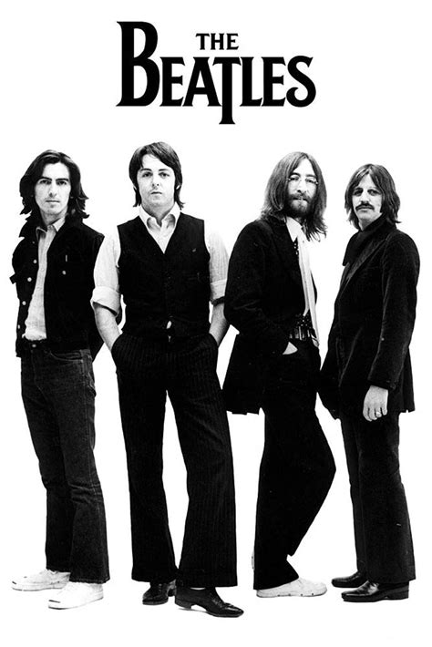 The Beatles – White Album Group Shot – Wall Poster   24 ...