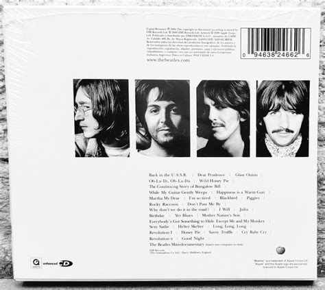 The Beatles  white Album 2cd Digipack Remaster.   $ 790,00 ...