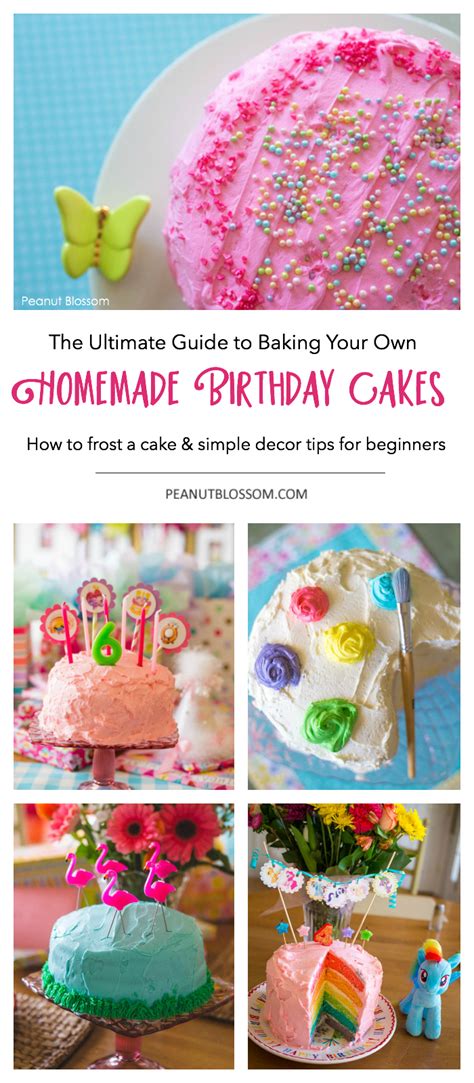 The Beginner s Guide to Baking a Homemade Birthday Cake