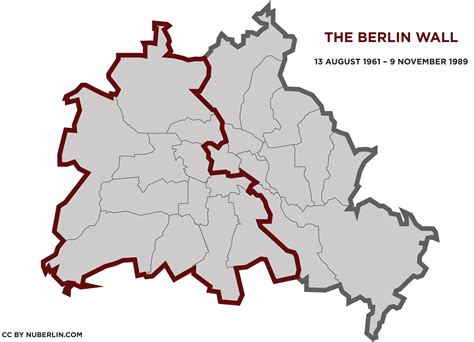 The Berlin Wall  1961–1989    things to do in Berlin ...
